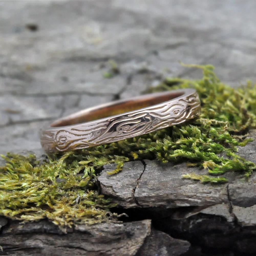 Wood Bark Ring