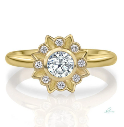 The inspiration behind the Girasole - Sunflower Ring