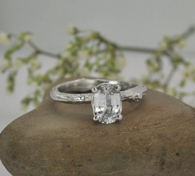 Forest Whispers: Enchanting Twig Engagement Rings