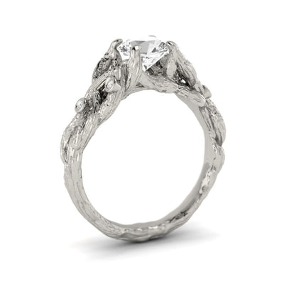 FeyWood Engagement Ring Setting + 1.29ct Sapphire - LilPetite jewelry 