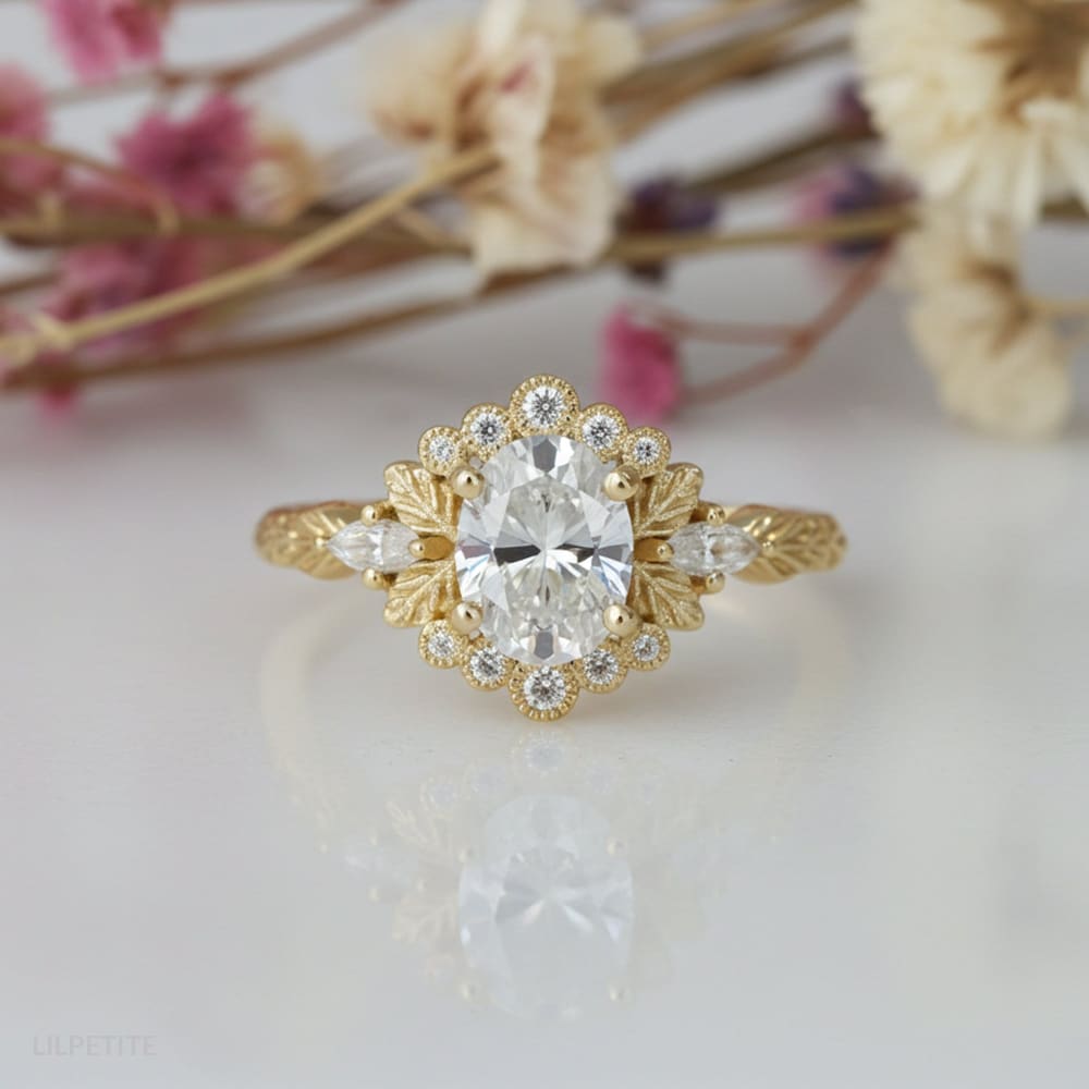 Fairy Engagement Ring / Choose A Diamond Build A Ring