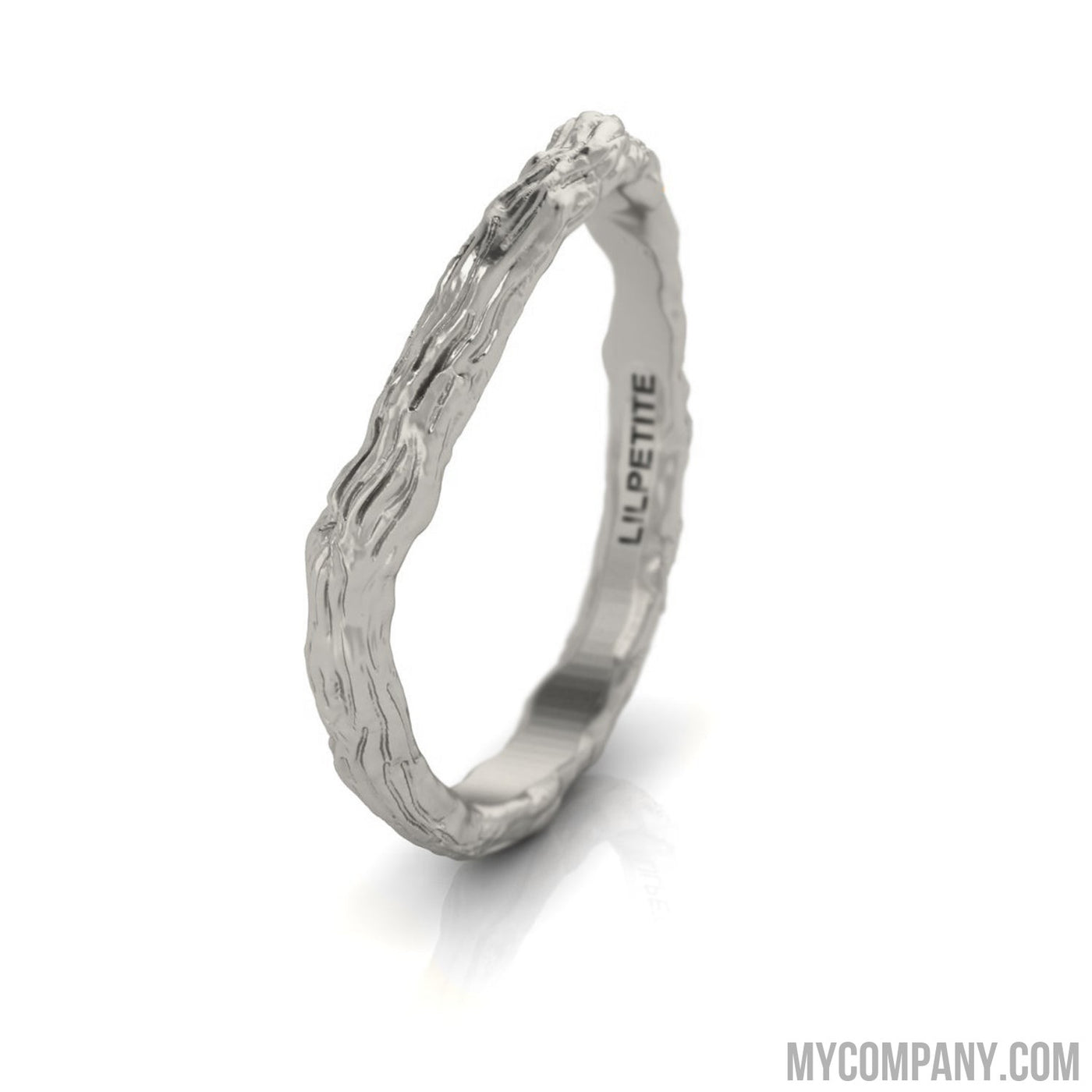 Feywoods Woodland Match Ring / Twig Branch Wedding Ring