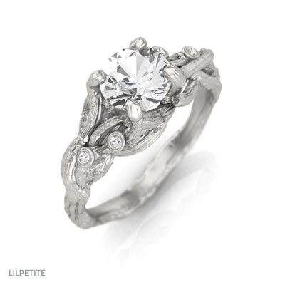 Twisted Branch Twig Ring - The Fey - LilPetite jewelry 
