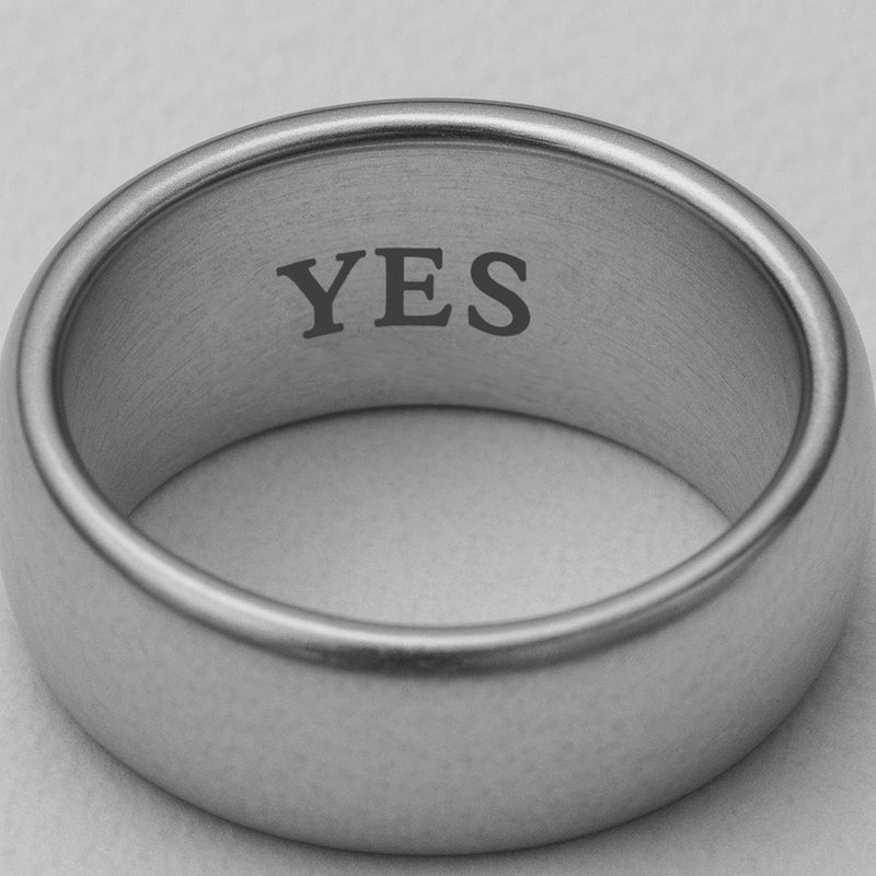 Engraving – This option is required if you would like a custom engraving. If this $60 add-on is removed, the ring will not be engraved