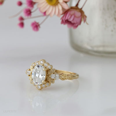 Fairy Engagement Ring / Choose A Diamond Build A Ring