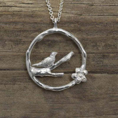 Bird On A Branch Necklace