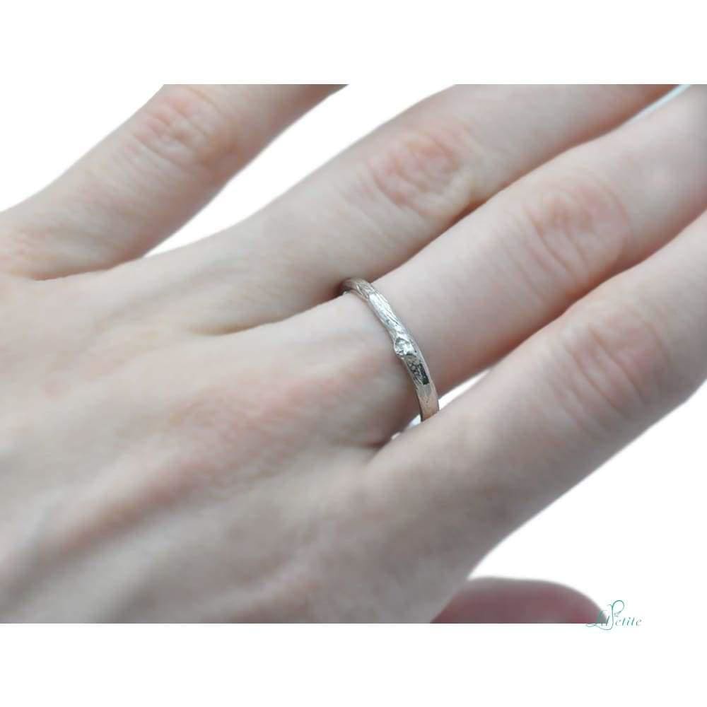 Branch twig wedding ring