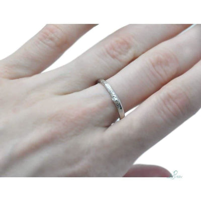 Branch twig wedding ring