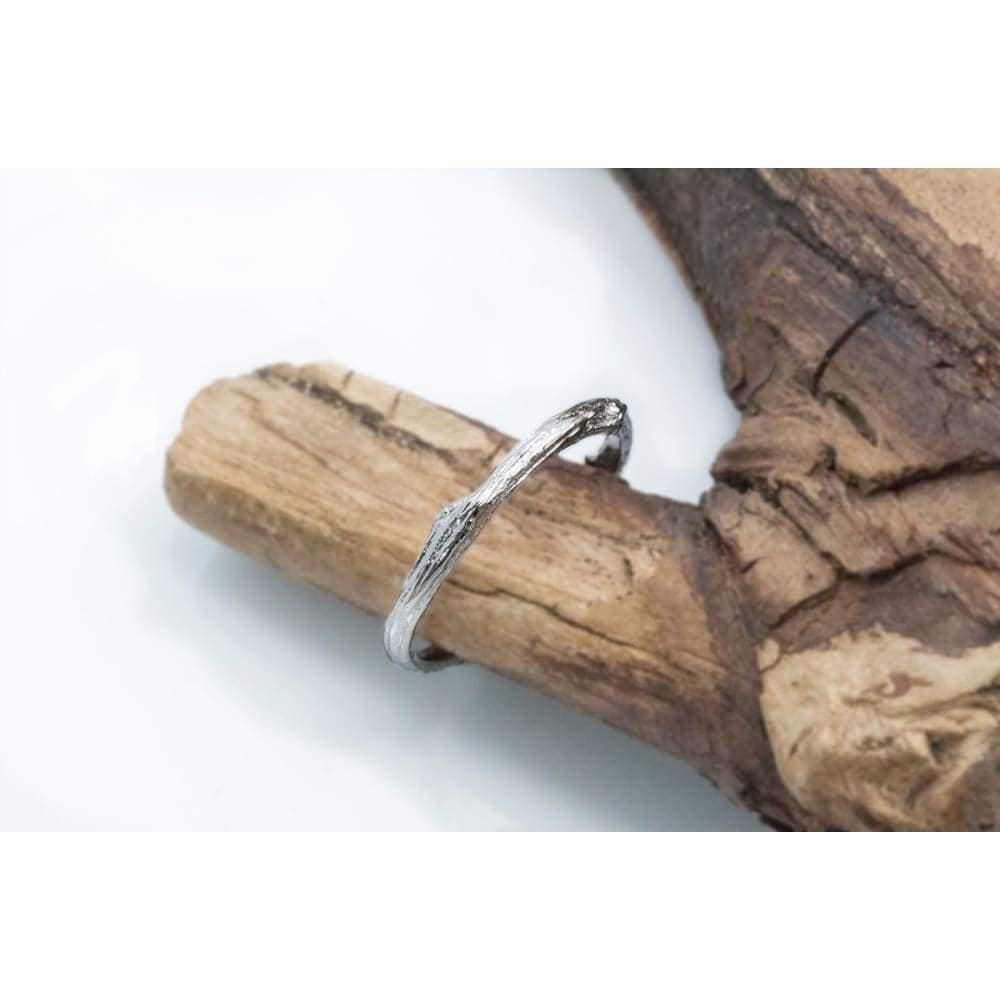 gold twig ring