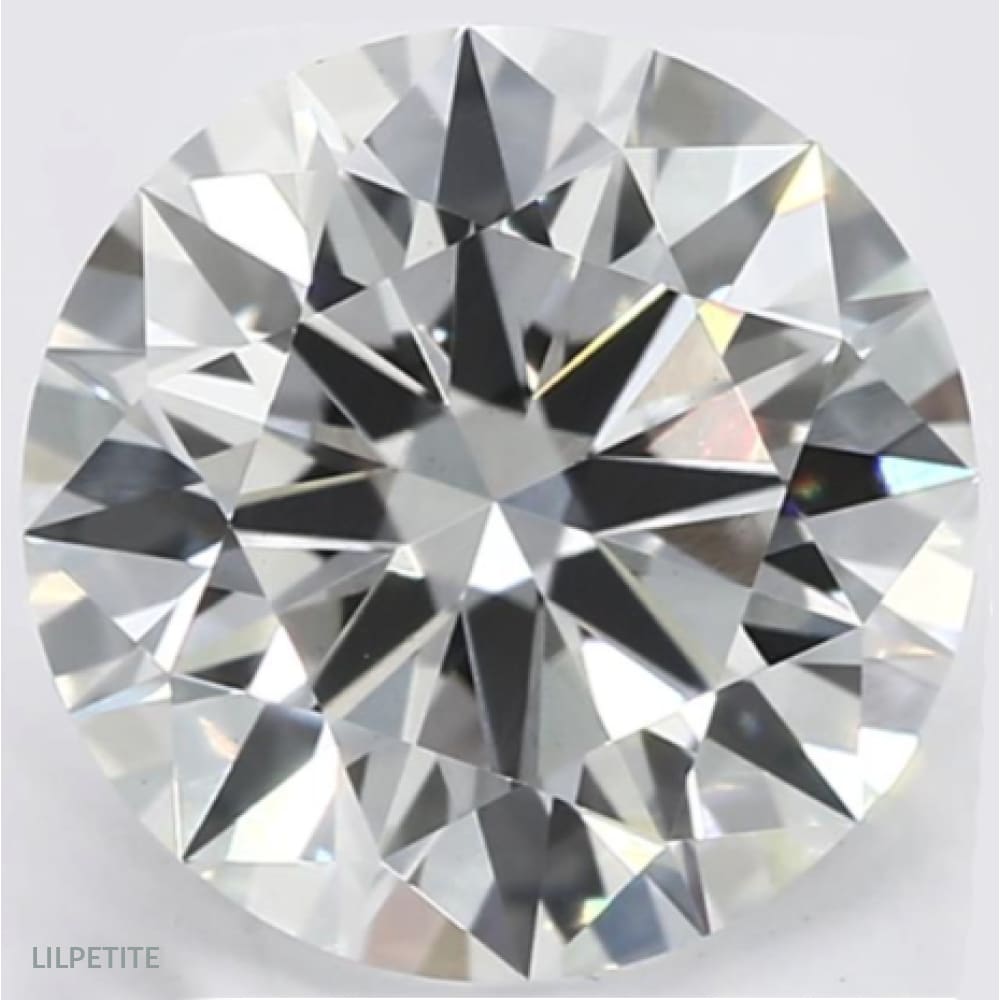 1.34ct, F, VS1  Lab-Grown Diamond GCAL Certificate / Reserved for C. - LilPetite jewelry 