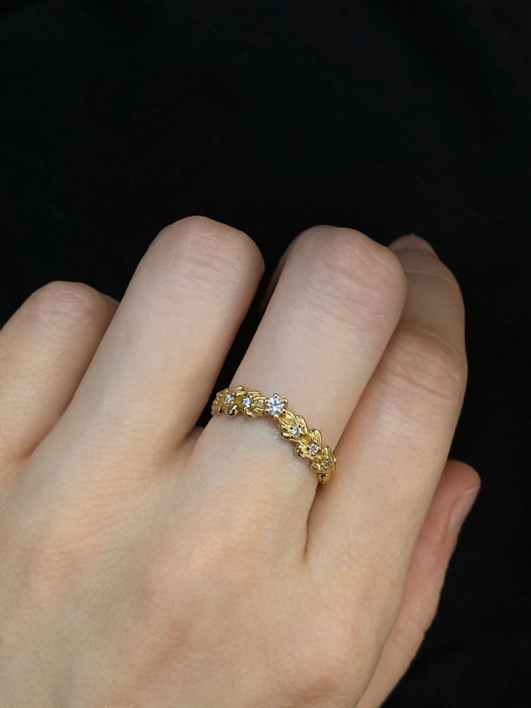 Linya - Nature Inspired Stacking Ring