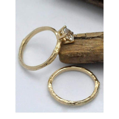 Oval Twig Ring