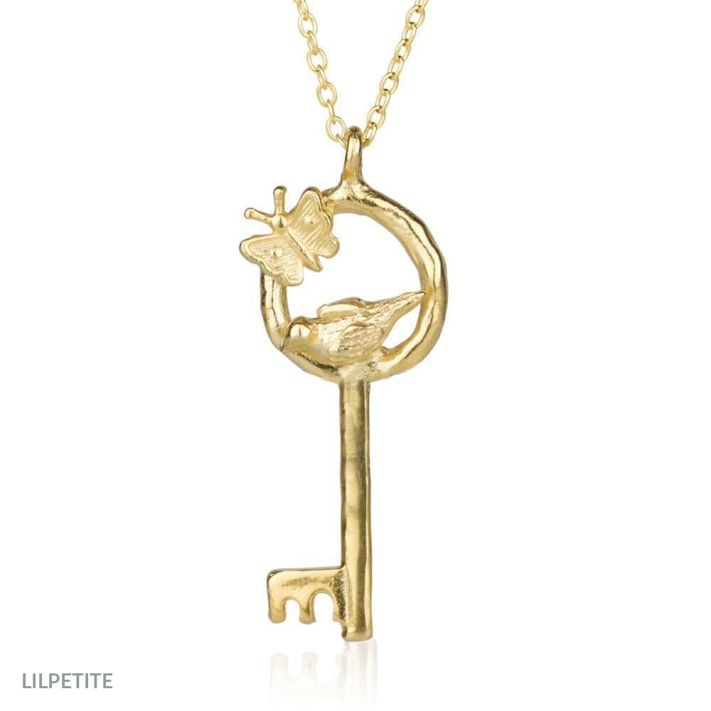 Secret Garden Key Necklace - LilPetite jewelry 